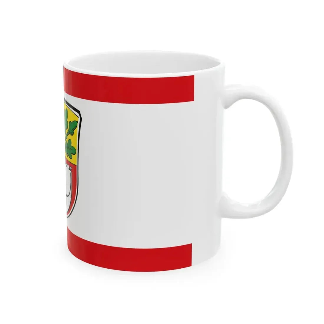 Flagge Hausen Obertshausen (Germany) White Coffee Mug - Go Mug Yourself