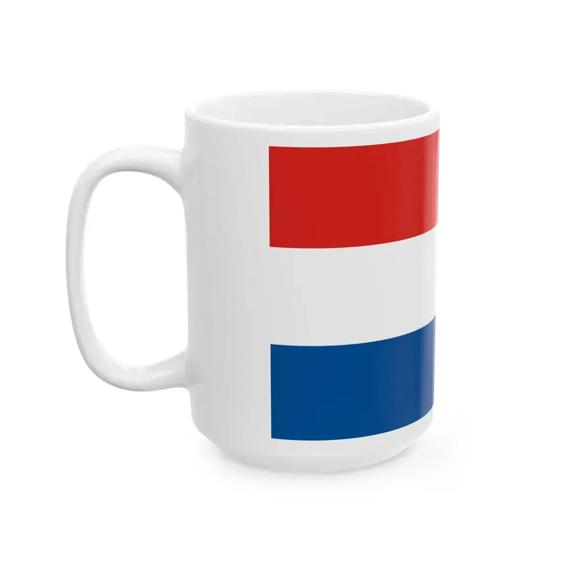Flagge Heilbronn BW-palette (Germany) White Coffee Mug - Go Mug Yourself