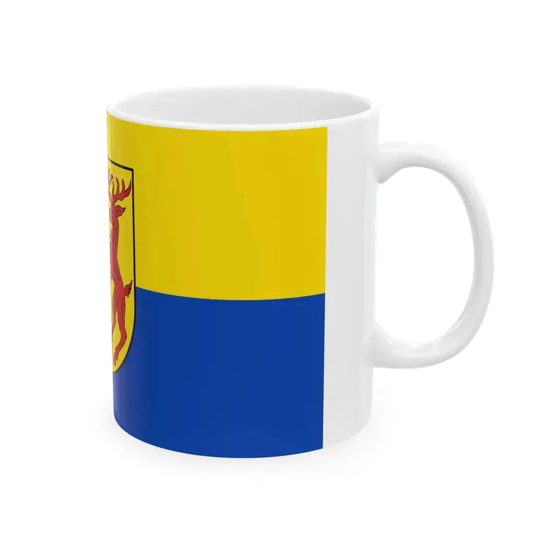 Flagge Herzberg am Harz (Germany) White Coffee Mug - Go Mug Yourself