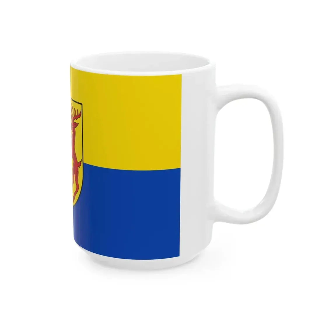 Flagge Herzberg am Harz (Germany) White Coffee Mug - Go Mug Yourself