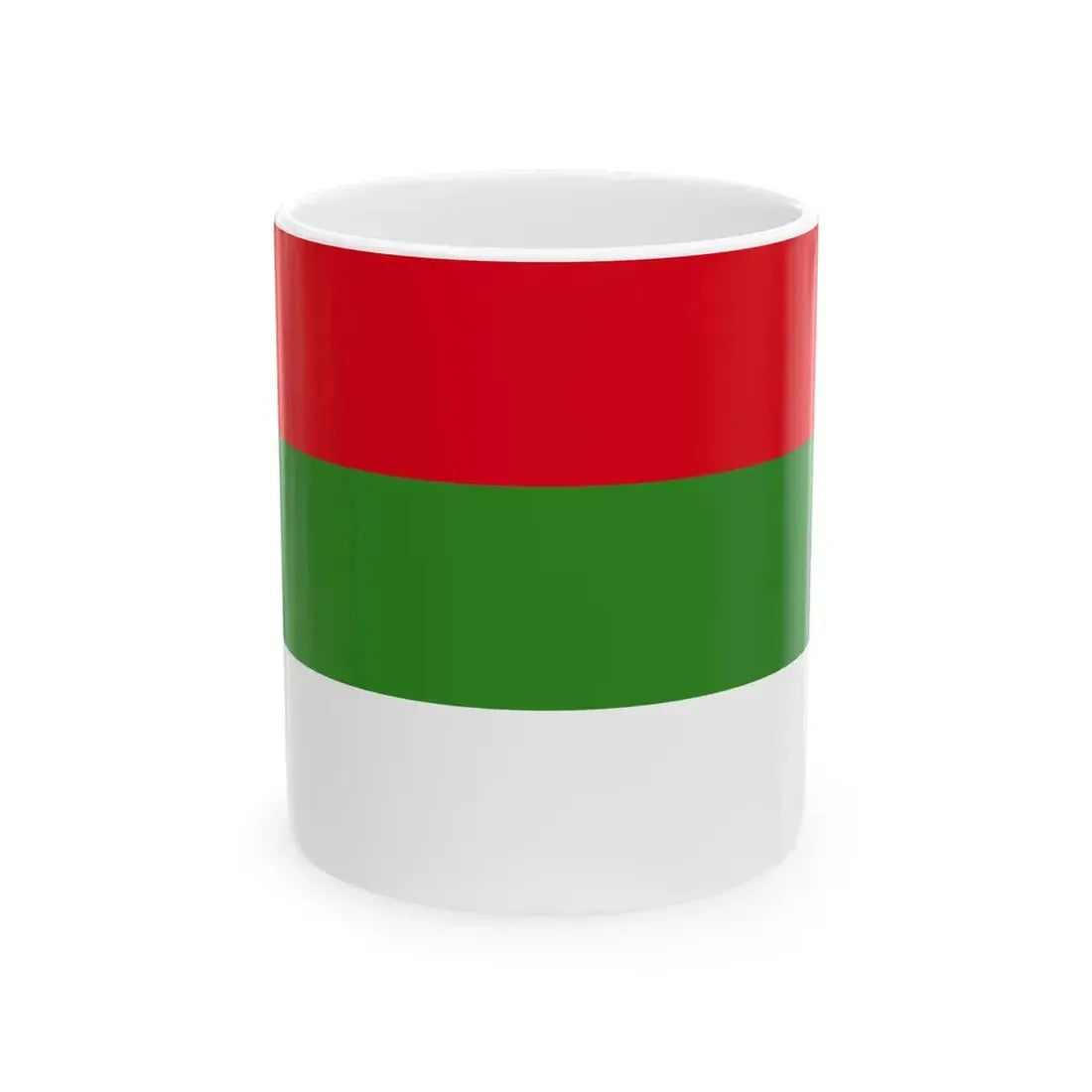 Flagge Herzogtum Anhalt (Germany) White Coffee Mug 11oz - Go Mug Yourself
