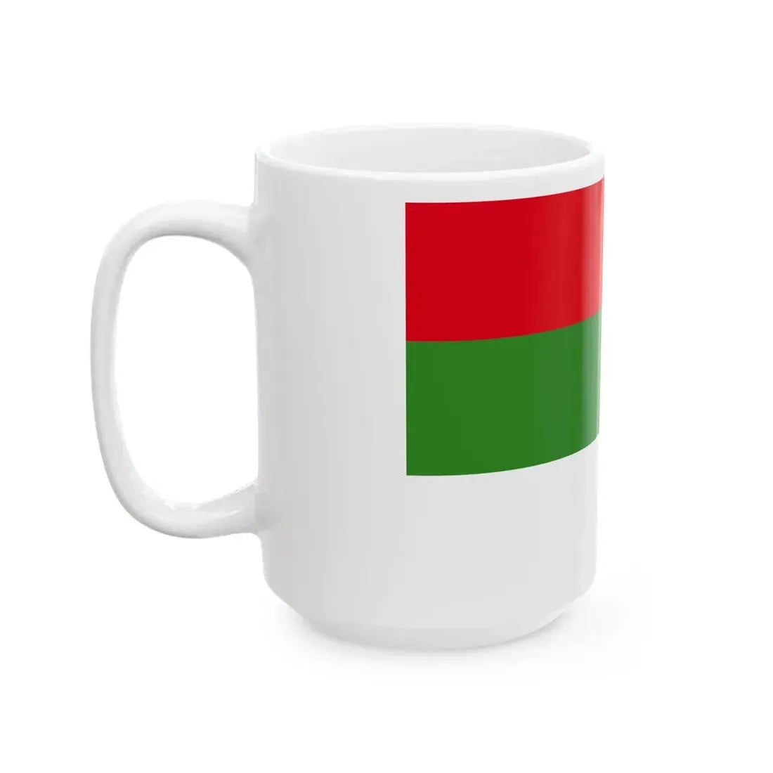 Flagge Herzogtum Anhalt (Germany) White Coffee Mug - Go Mug Yourself