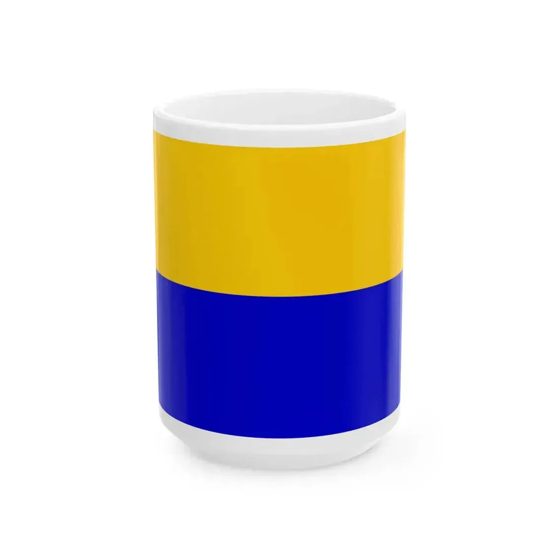 Flagge Herzogtum Braunschweig -1814 (Germany) White Coffee Mug 15oz - Go Mug Yourself