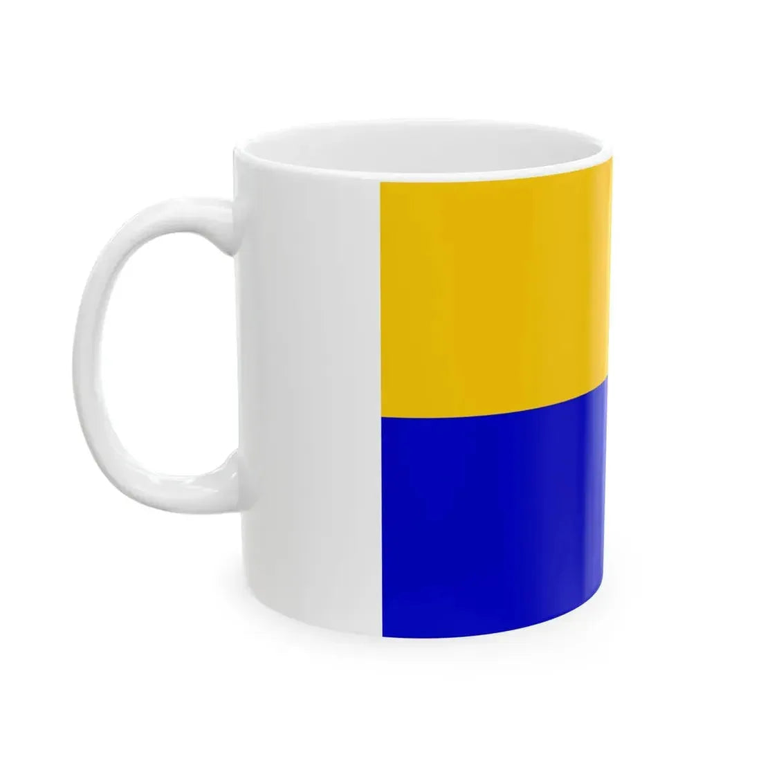 Flagge Herzogtum Braunschweig -1814 (Germany) White Coffee Mug - Go Mug Yourself