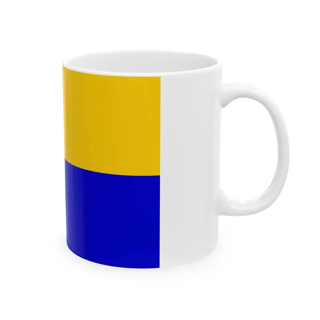 Flagge Herzogtum Braunschweig -1814 (Germany) White Coffee Mug - Go Mug Yourself