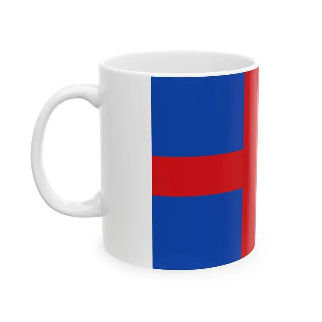 Flagge Herzogtum Oldenburg (Germany) White Coffee Mug - Go Mug Yourself