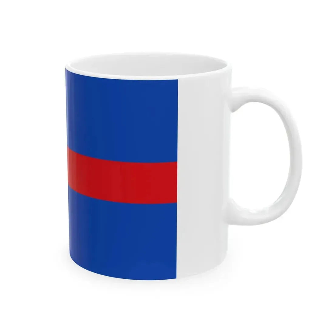 Flagge Herzogtum Oldenburg (Germany) White Coffee Mug - Go Mug Yourself