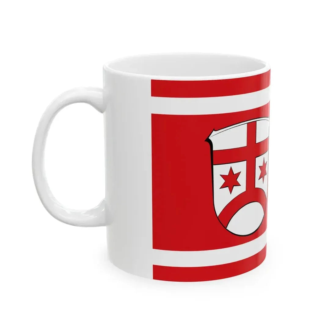 Flagge Hesseneck (Germany) White Coffee Mug - Go Mug Yourself