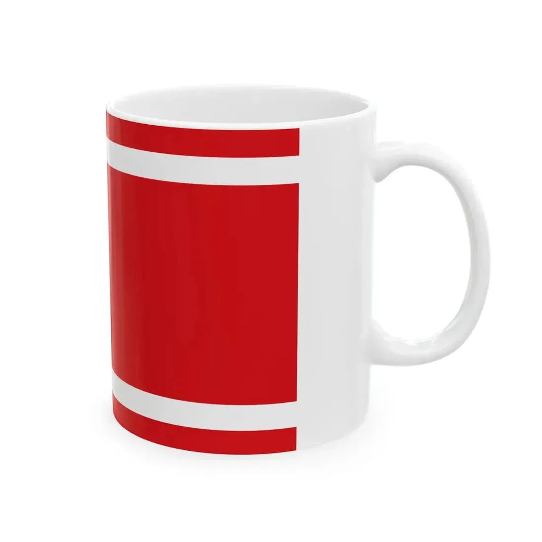 Flagge Hesseneck (Germany) White Coffee Mug - Go Mug Yourself