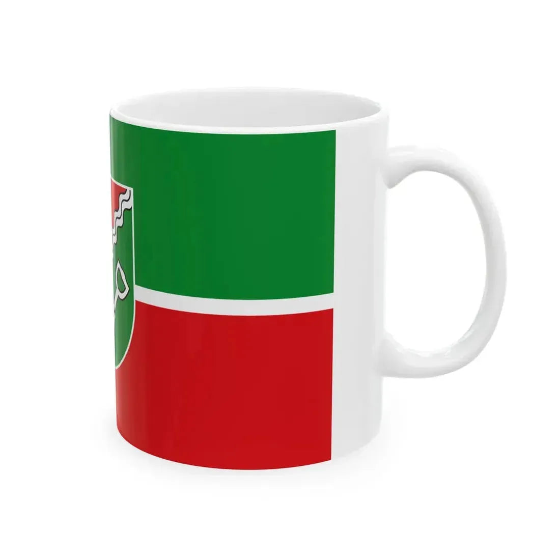 Flagge Hilkenbrook (Germany) White Coffee Mug - Go Mug Yourself