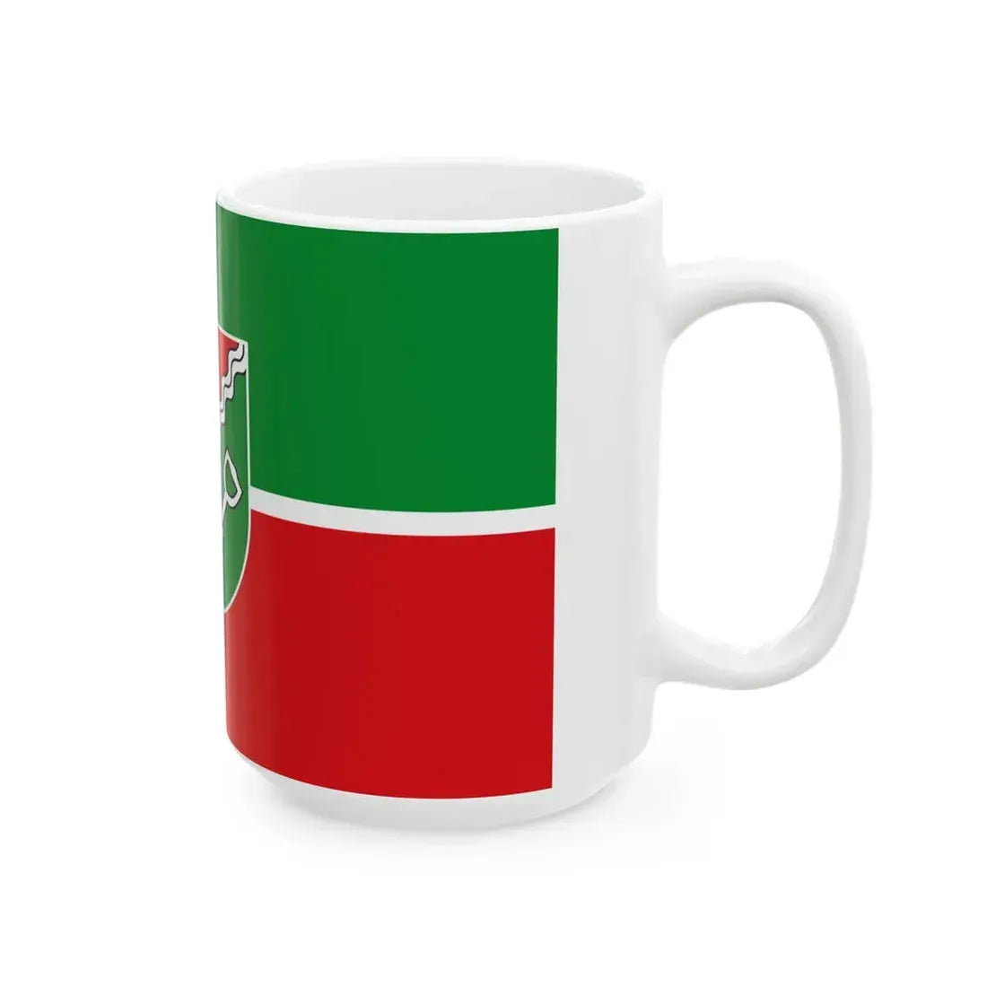 Flagge Hilkenbrook (Germany) White Coffee Mug - Go Mug Yourself