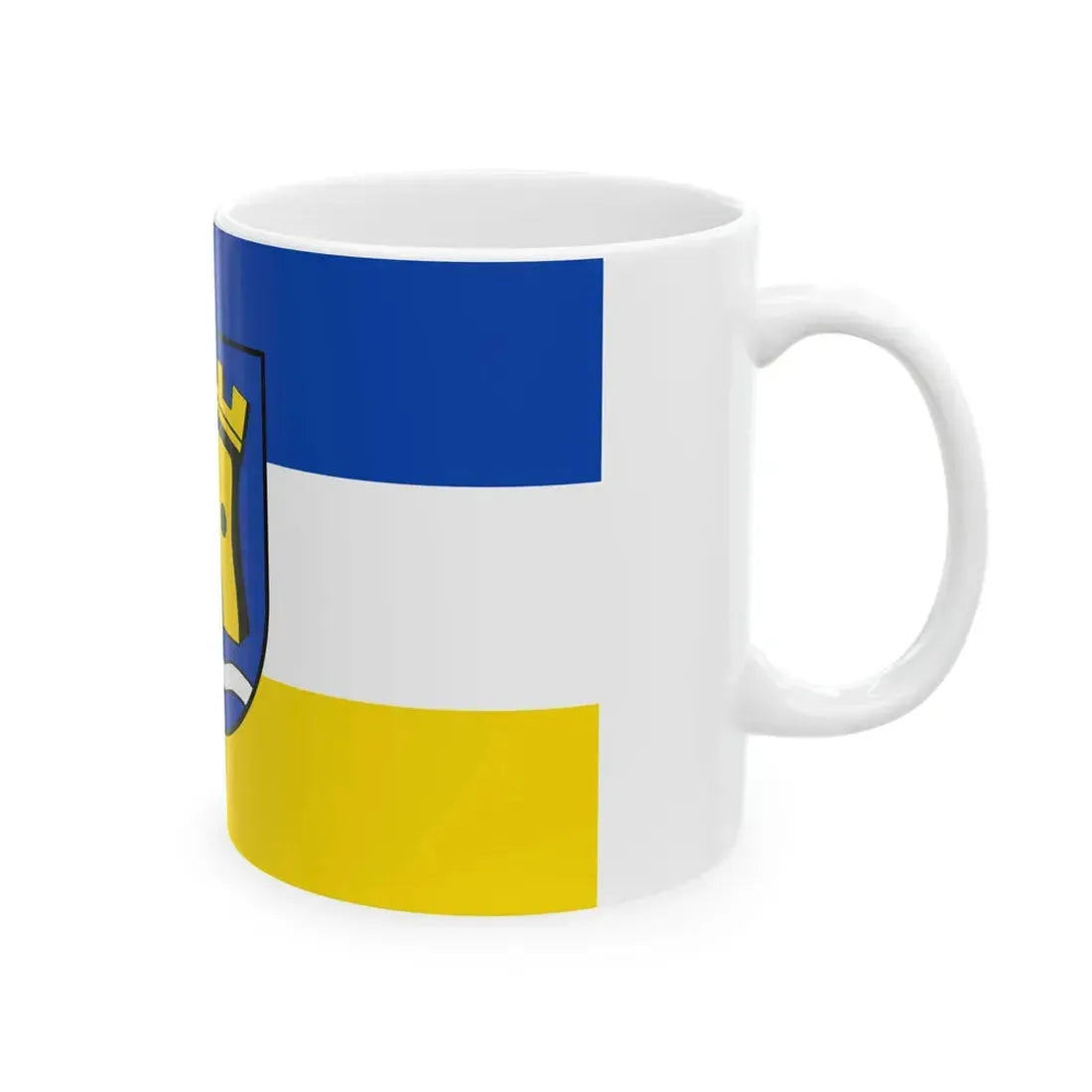 Flagge Hinte (Germany) White Coffee Mug - Go Mug Yourself