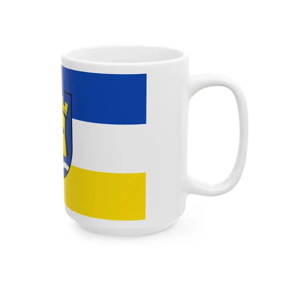Flagge Hinte (Germany) White Coffee Mug - Go Mug Yourself