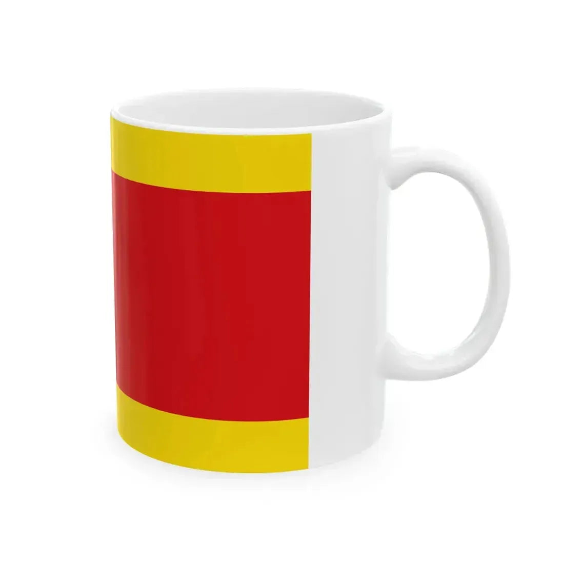 Flagge Hochstadt Maintal (Germany) White Coffee Mug - Go Mug Yourself