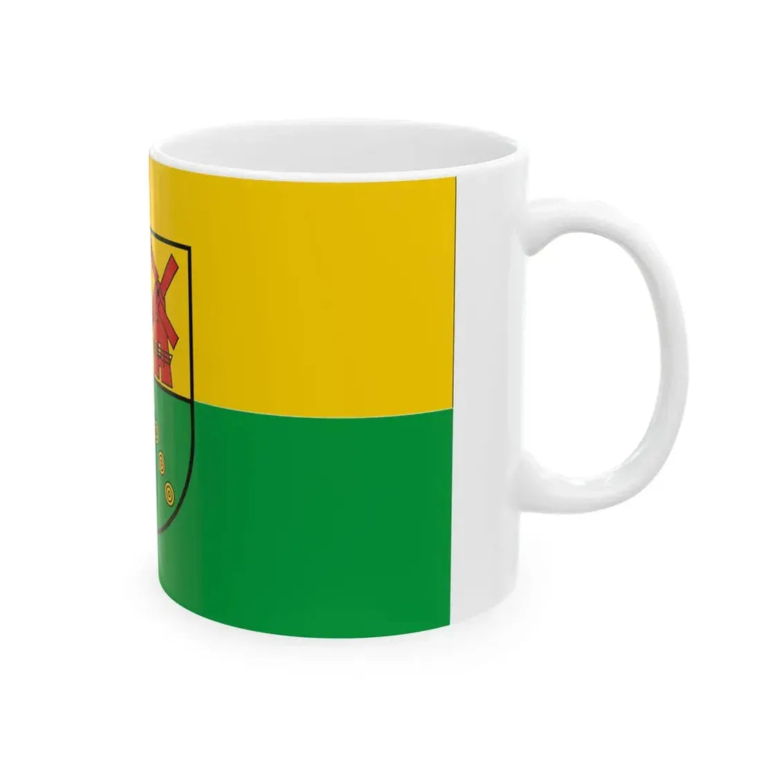Flagge Holtriem (Germany) White Coffee Mug - Go Mug Yourself