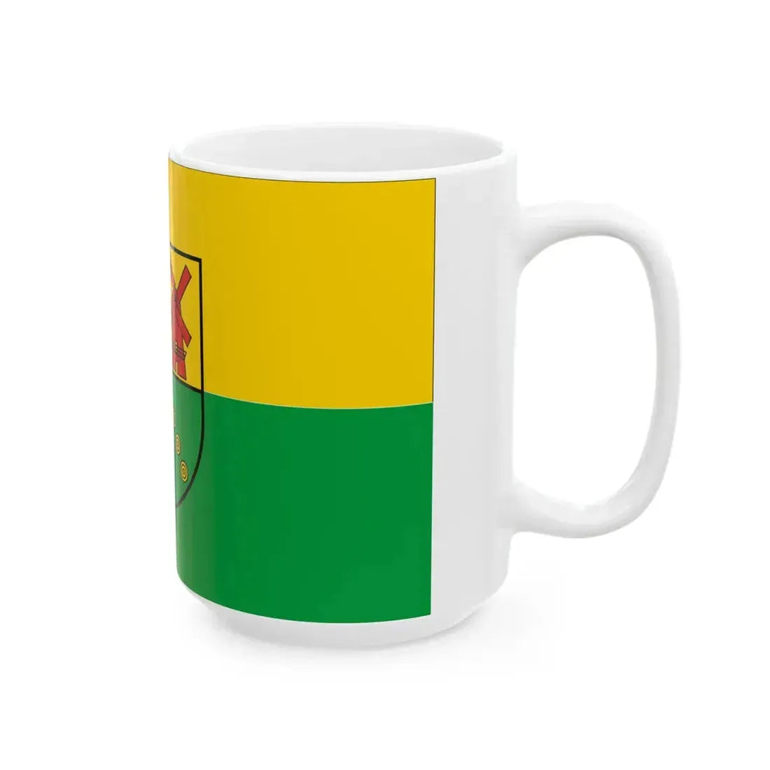 Flagge Holtriem (Germany) White Coffee Mug - Go Mug Yourself