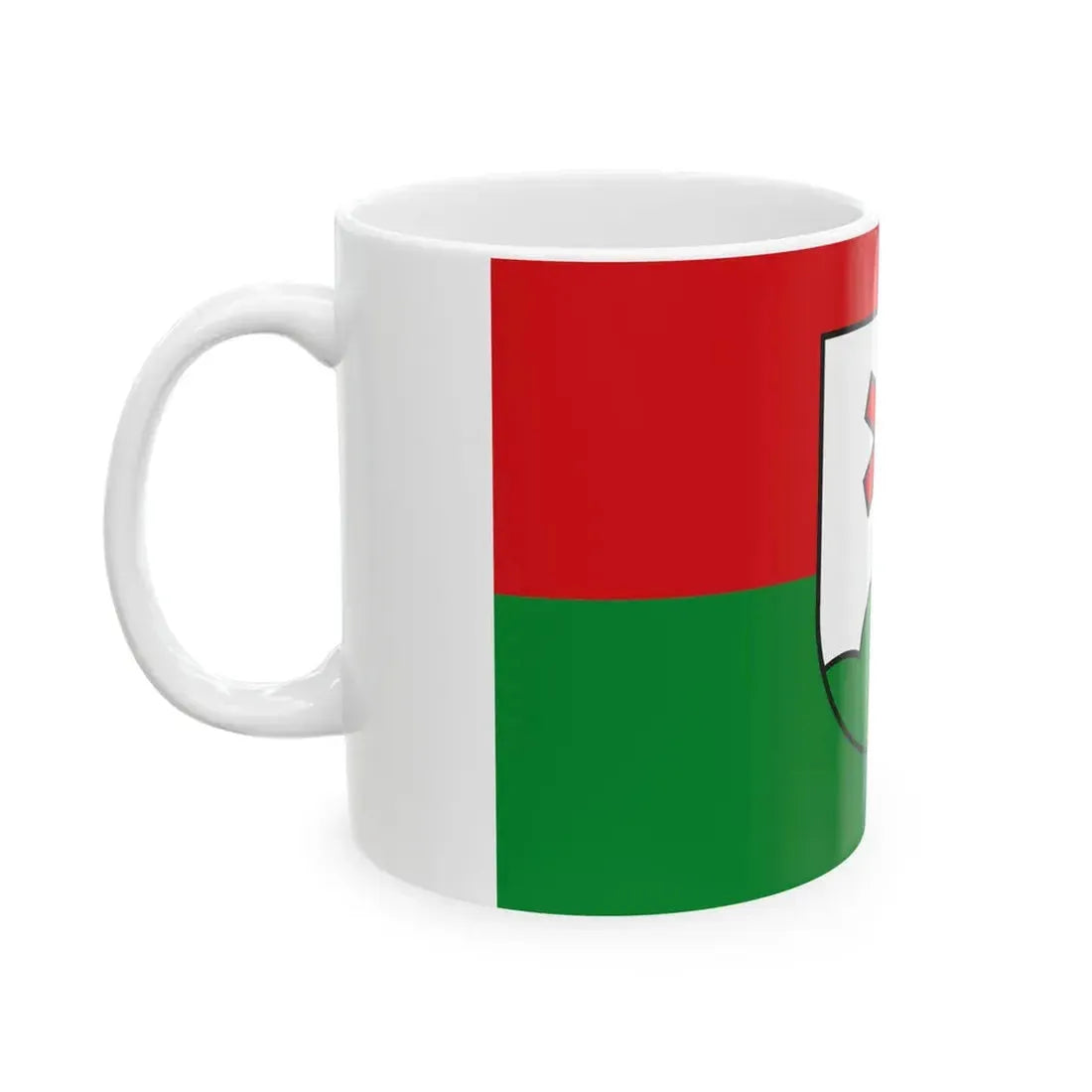 Flagge Ihlienworth (Germany) White Coffee Mug - Go Mug Yourself