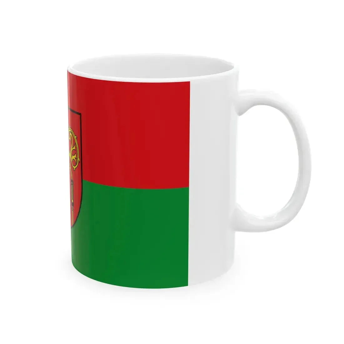 Flagge Ihlow (Germany) White Coffee Mug - Go Mug Yourself