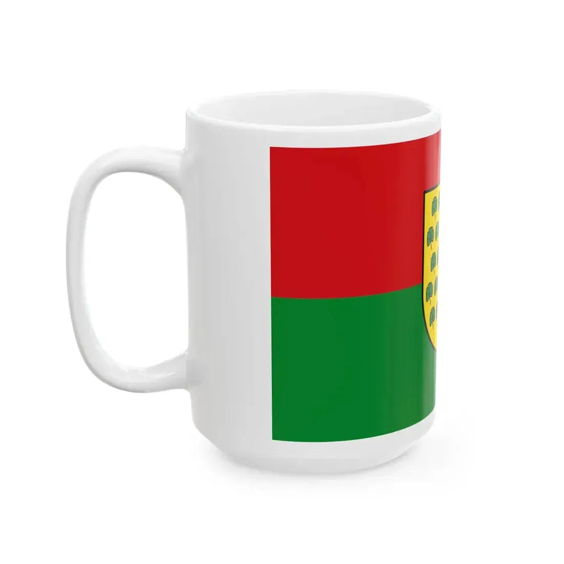 Flagge Ihlow (Germany) White Coffee Mug - Go Mug Yourself