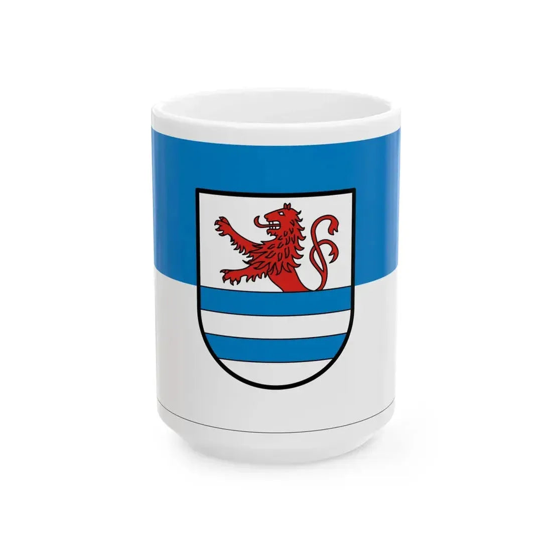 Flagge Immendingen (Germany) White Coffee Mug 15oz - Go Mug Yourself