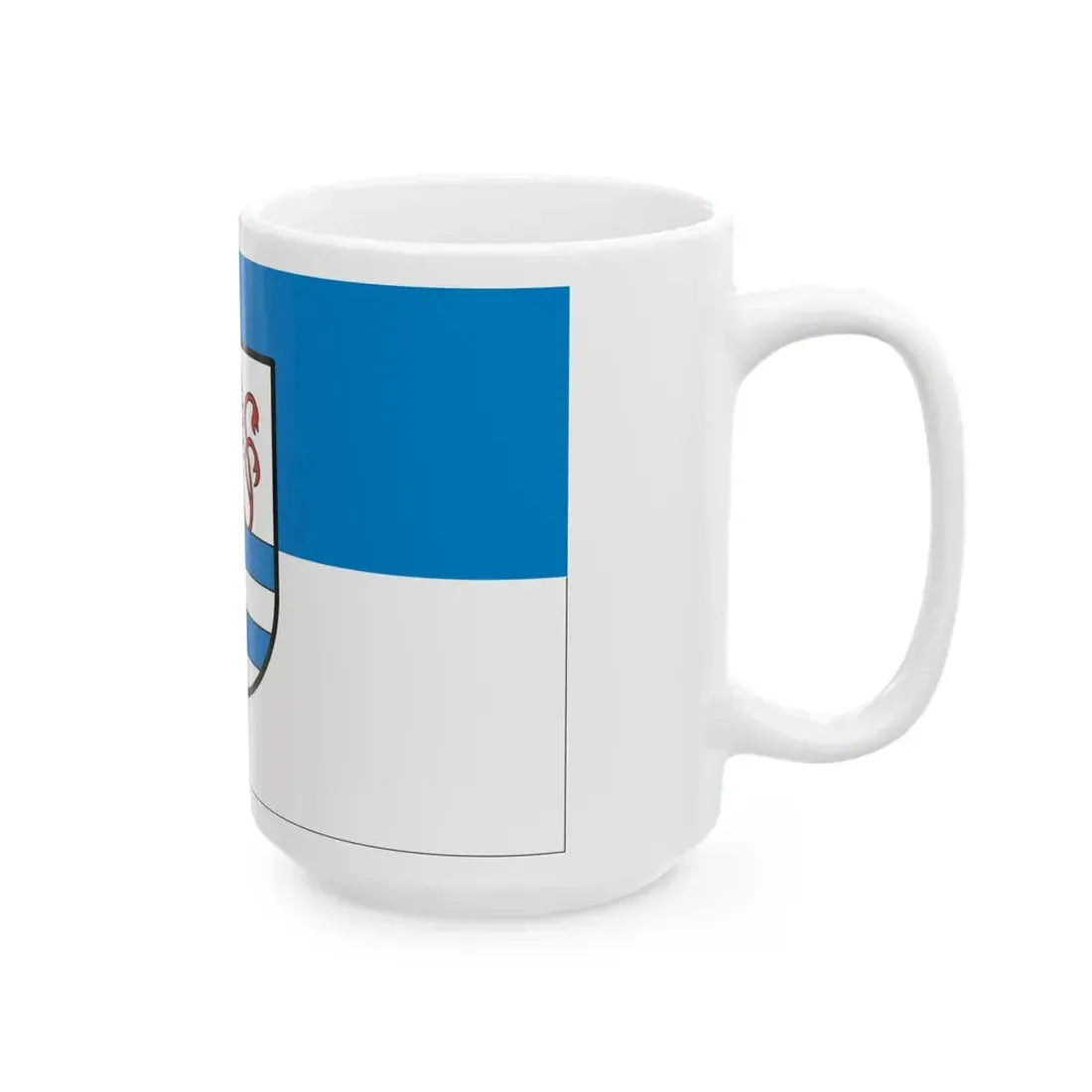 Flagge Immendingen (Germany) White Coffee Mug - Go Mug Yourself