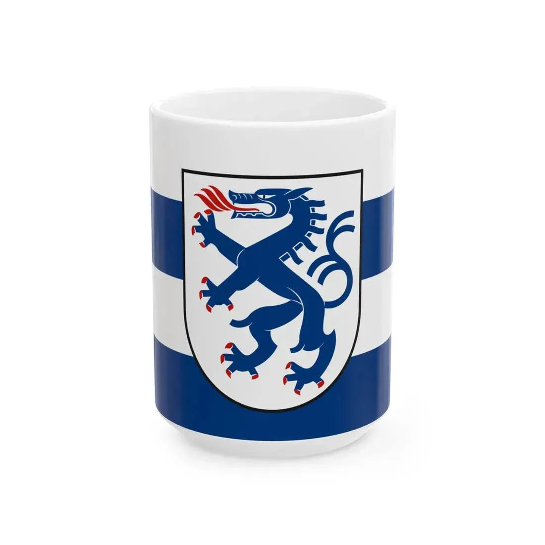 Flagge Ingolstadt (Germany) White Coffee Mug 15oz - Go Mug Yourself