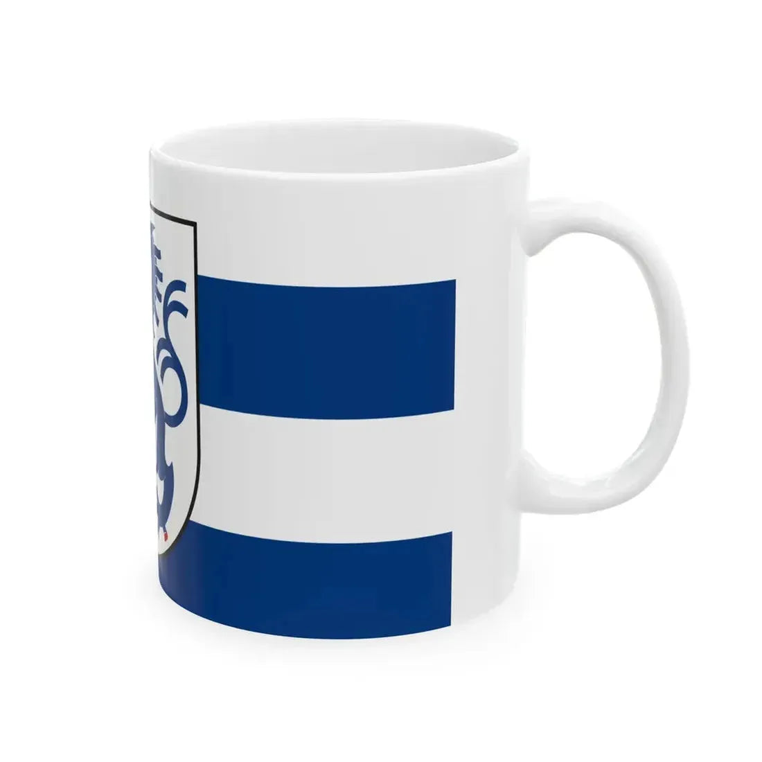 Flagge Ingolstadt (Germany) White Coffee Mug - Go Mug Yourself