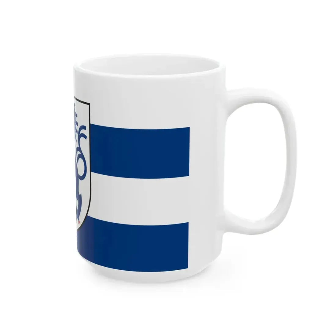 Flagge Ingolstadt (Germany) White Coffee Mug - Go Mug Yourself