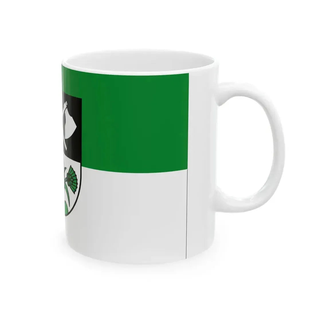 Flagge Irndorf (Germany) White Coffee Mug - Go Mug Yourself