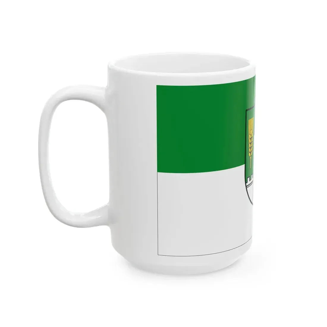 Flagge Juehnde (Germany) White Coffee Mug - Go Mug Yourself