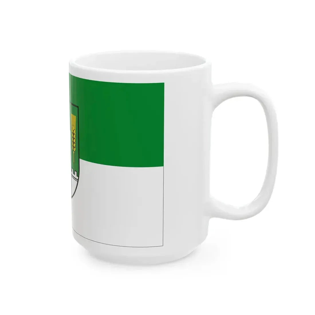 Flagge Juehnde (Germany) White Coffee Mug - Go Mug Yourself