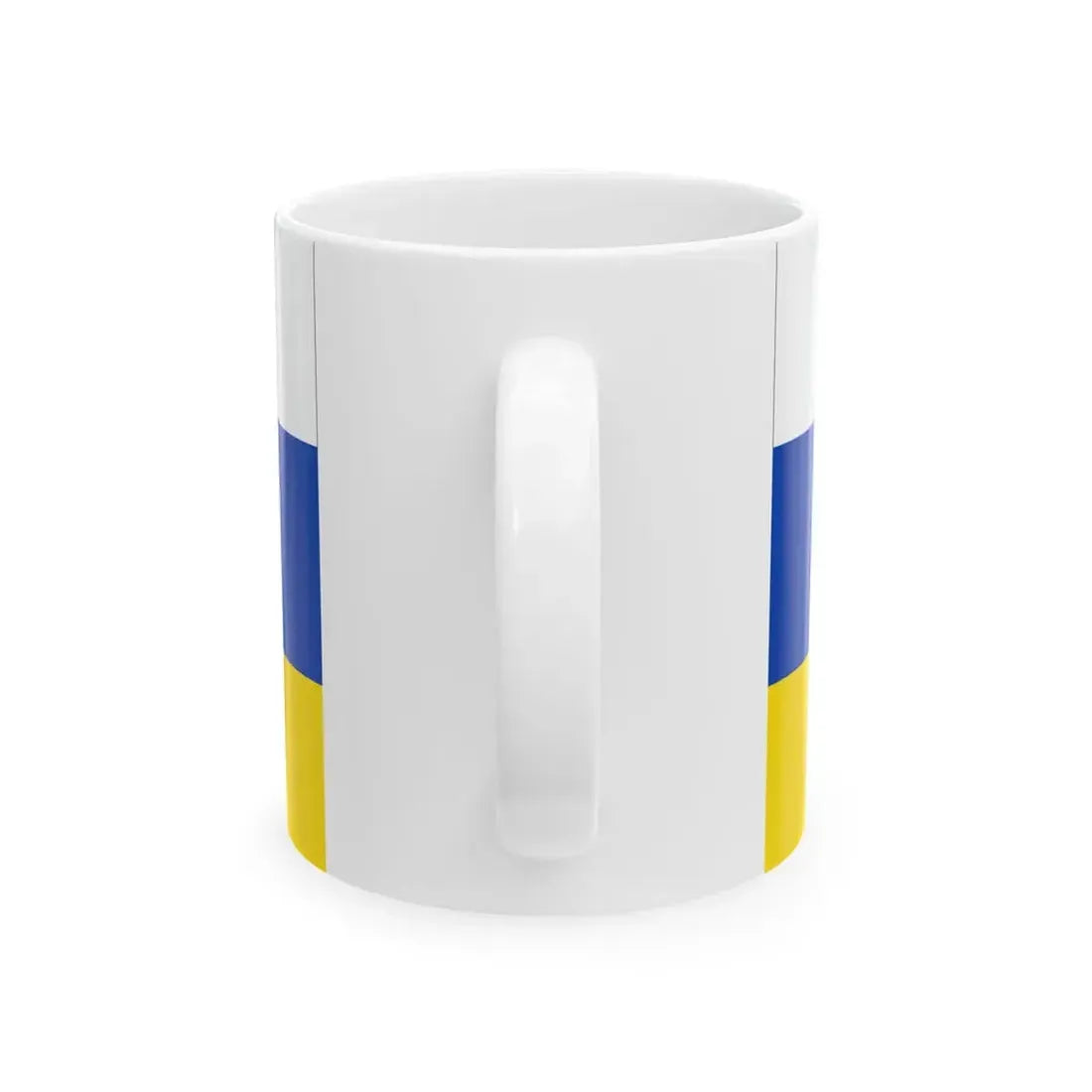 Flagge Juist (Germany) White Coffee Mug - Go Mug Yourself