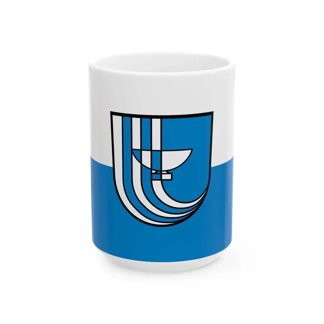 Flagge Karlsbad Baden (Germany) White Coffee Mug 15oz - Go Mug Yourself