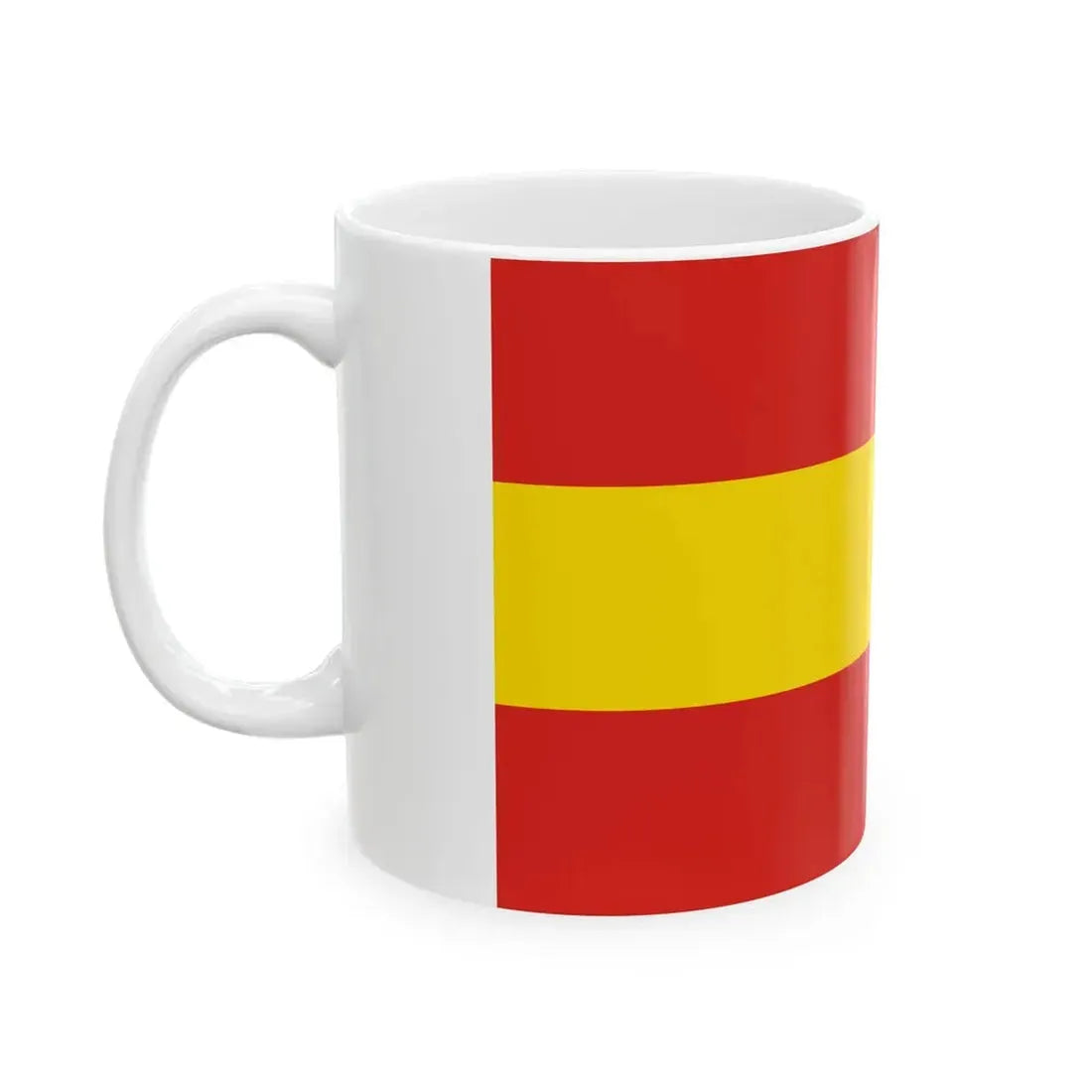 Flagge Karlsruhe (Germany) White Coffee Mug - Go Mug Yourself