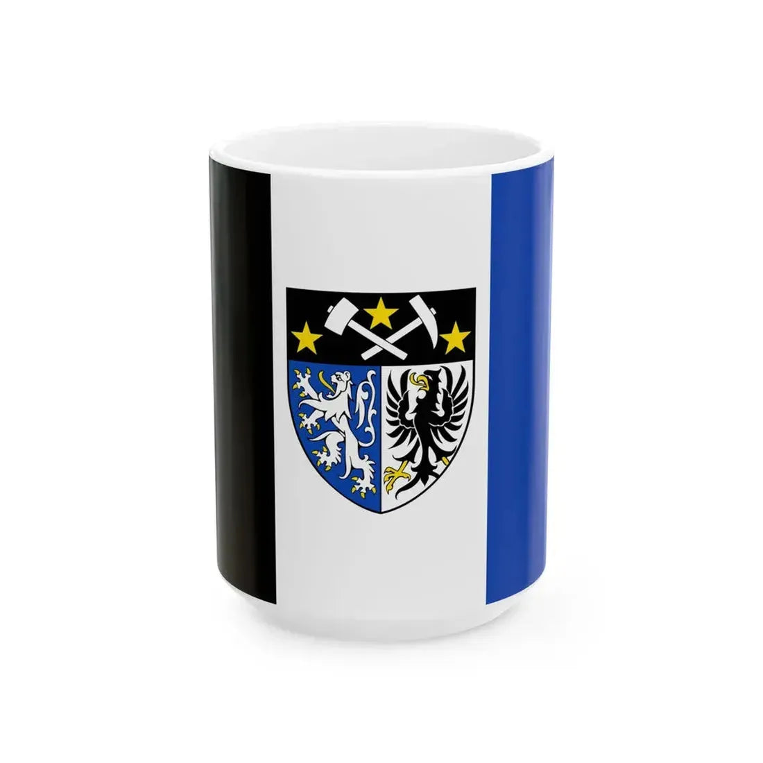 Flagge Kelmis (Belgium) White Coffee Mug 15oz - Go Mug Yourself