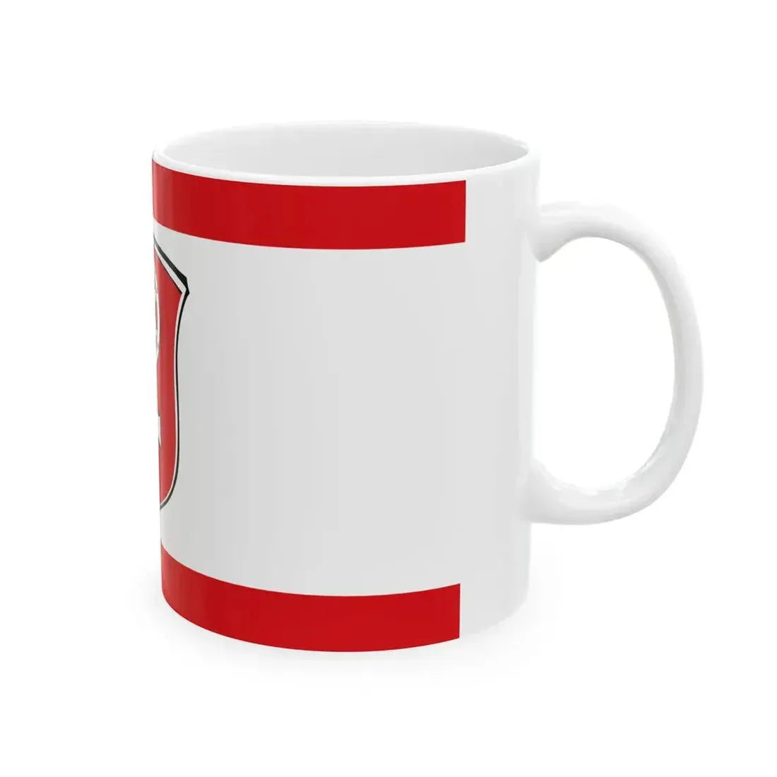 Flagge Klein-Krotzenburg (Germany) White Coffee Mug - Go Mug Yourself