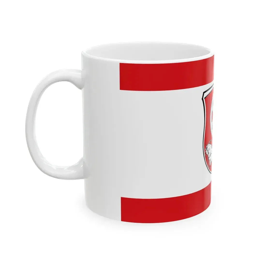 Flagge Klein-Welzheim (Germany) White Coffee Mug - Go Mug Yourself