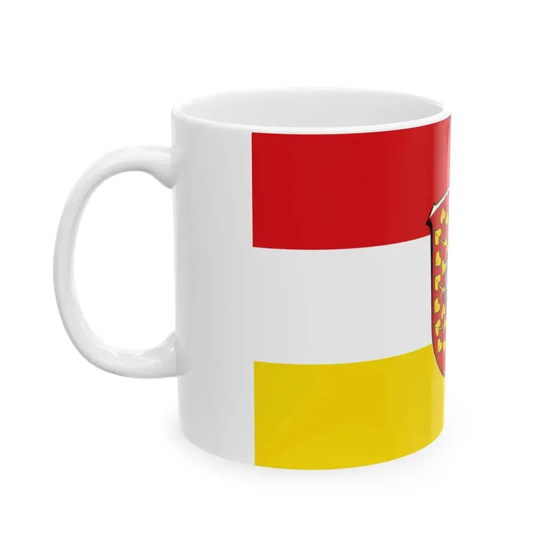 Flagge Kleingladenbach (Germany) White Coffee Mug - Go Mug Yourself