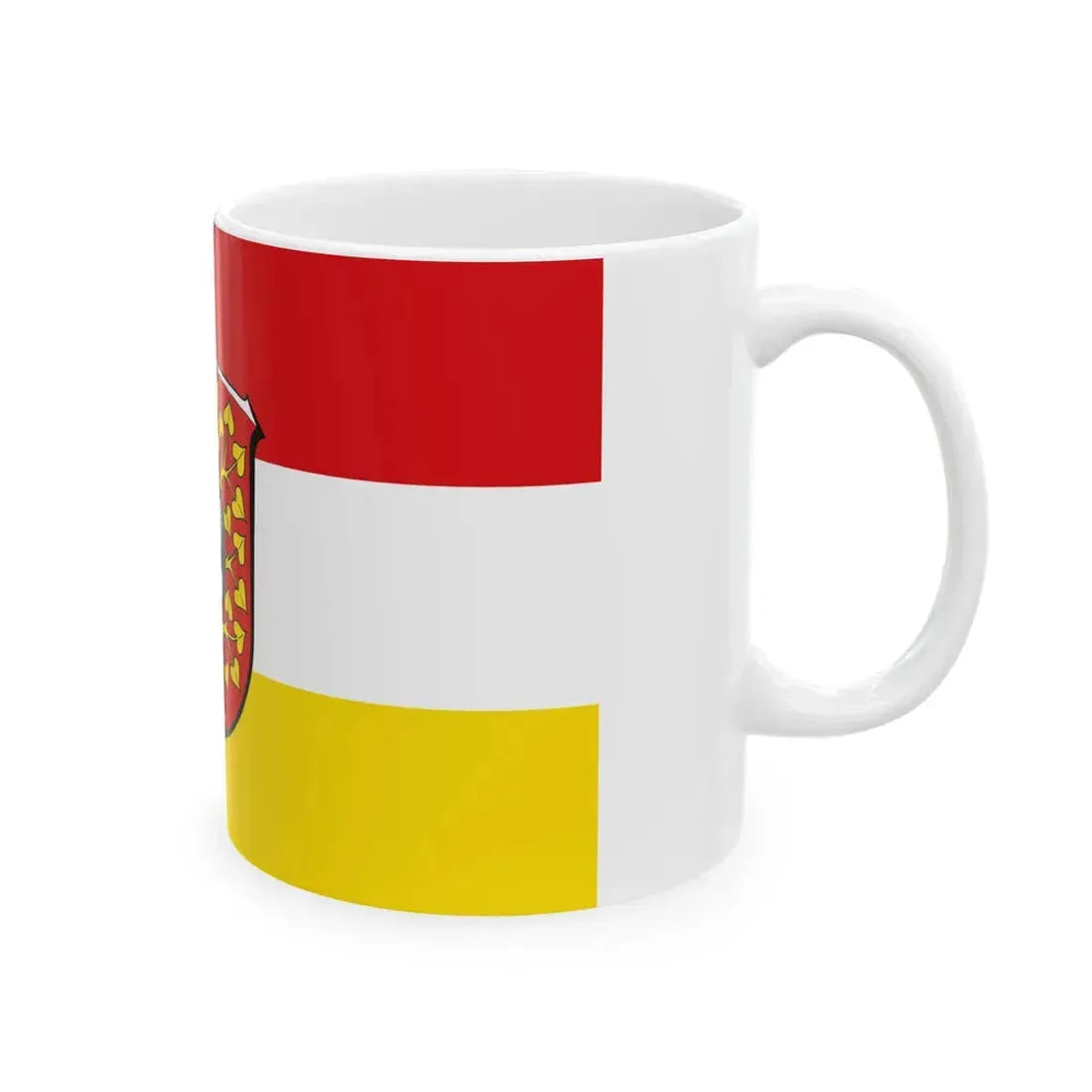 Flagge Kleingladenbach (Germany) White Coffee Mug - Go Mug Yourself