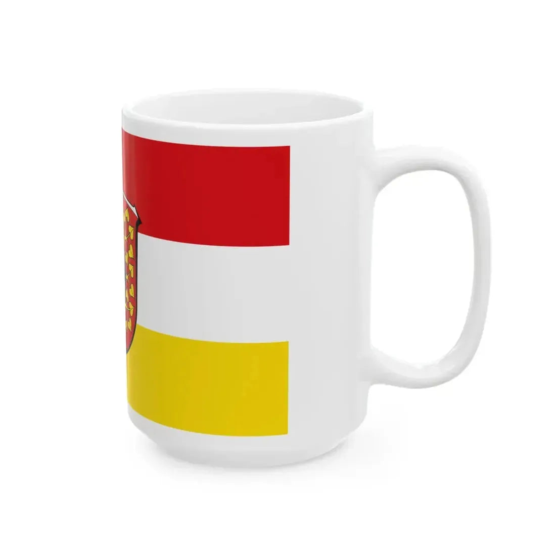 Flagge Kleingladenbach (Germany) White Coffee Mug - Go Mug Yourself