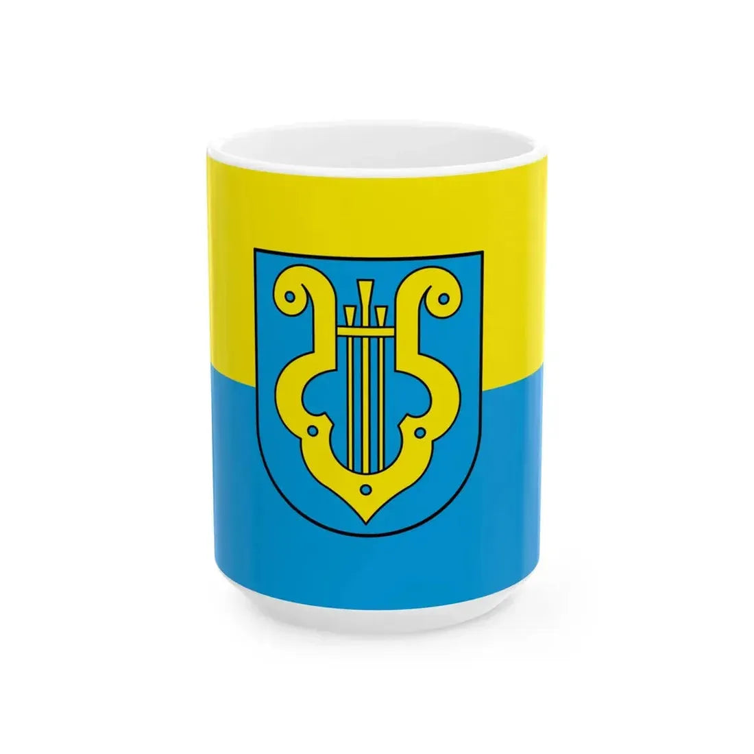 Flagge Klingenthal (Germany) White Coffee Mug 15oz - Go Mug Yourself