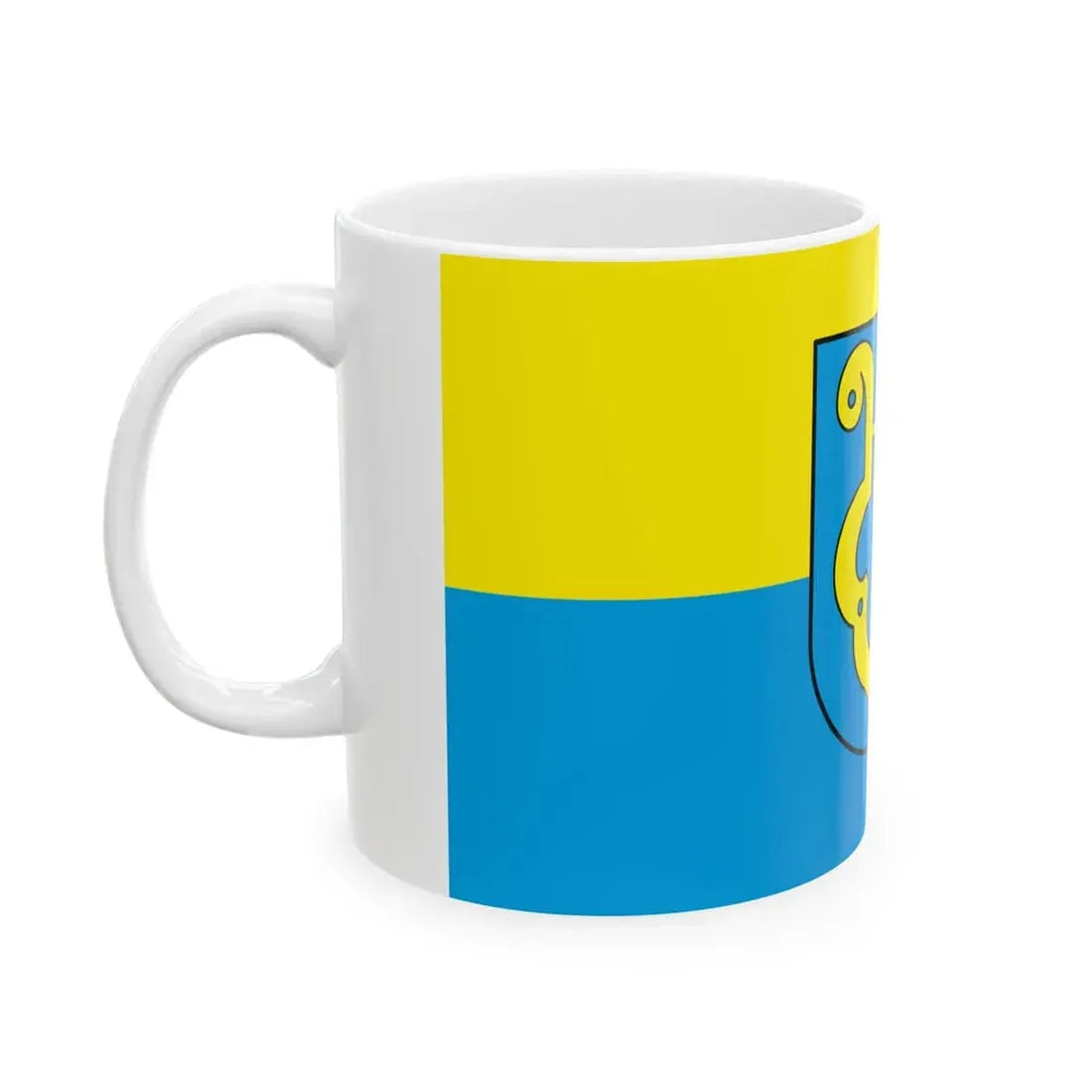 Flagge Klingenthal (Germany) White Coffee Mug - Go Mug Yourself