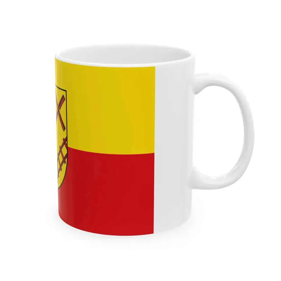 Flagge Kluse (Germany) White Coffee Mug - Go Mug Yourself