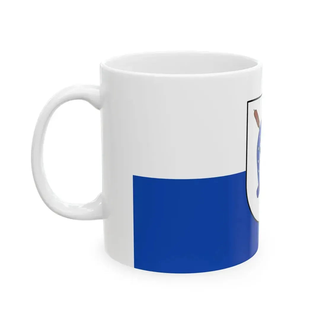 Flagge Knittelsheim (Germany) White Coffee Mug - Go Mug Yourself