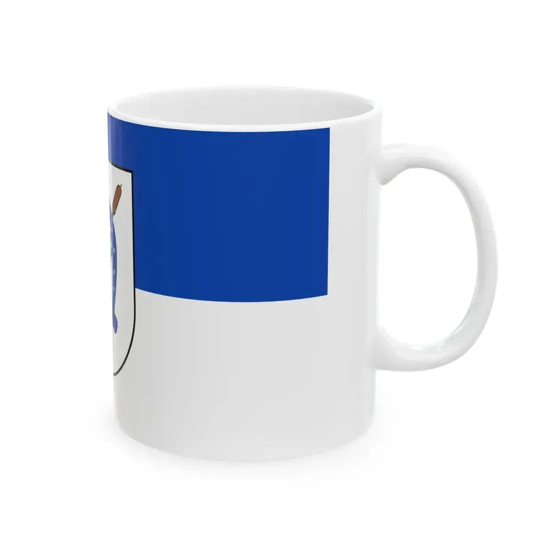 Flagge Knittelsheim (Germany) White Coffee Mug - Go Mug Yourself
