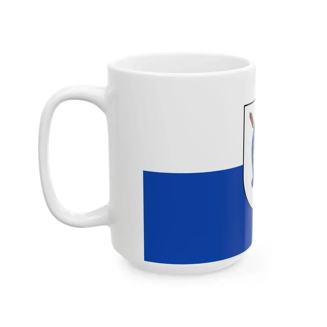Flagge Knittelsheim (Germany) White Coffee Mug - Go Mug Yourself