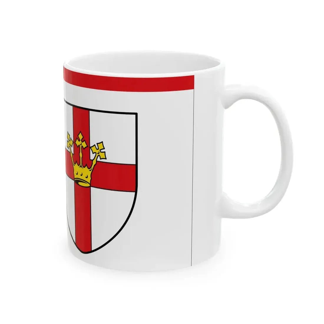 Flagge Koblenz 2 (Germany) White Coffee Mug - Go Mug Yourself