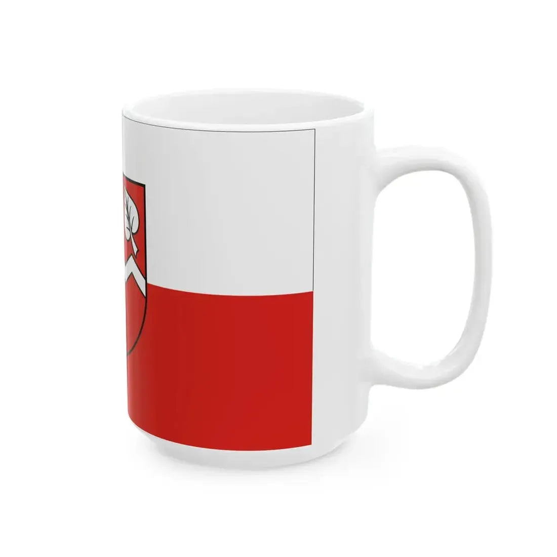 Flagge Kolbingen (Germany) White Coffee Mug - Go Mug Yourself
