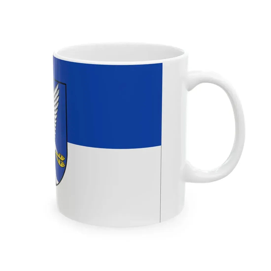 Flagge Krebeck (Germany) White Coffee Mug - Go Mug Yourself