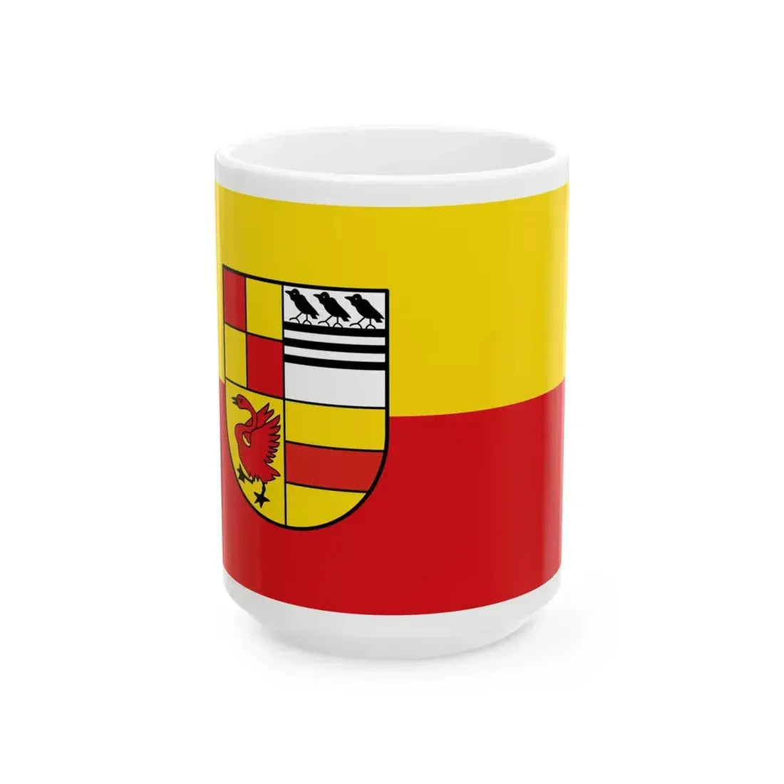 Flagge Kreis Ahaus (Germany) White Coffee Mug 15oz - Go Mug Yourself